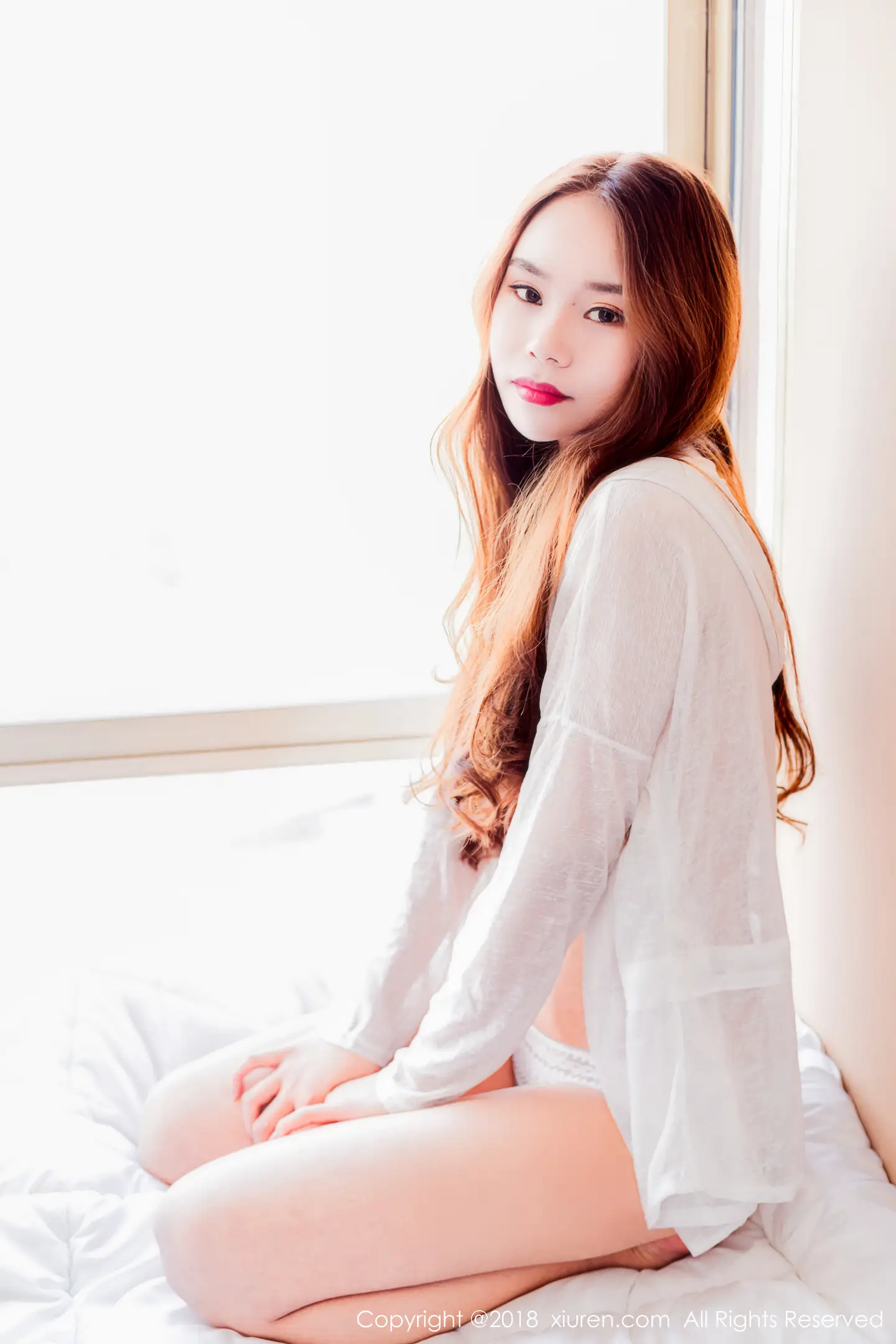 图片[3]-[XiuRen秀人网]VOL.972 新人妹子小曼miki居家真空白衬衣半脱秀豪乳露点火辣诱惑写真60P-秀人网官方网站